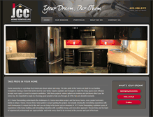 Tablet Screenshot of jcchomeremodeling.com